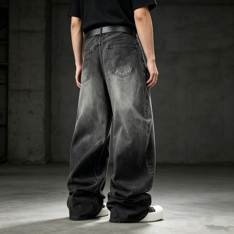Men's Loose-Fit Destroyed Jeans Mune Fashion