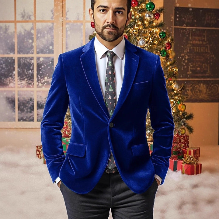 Men's Luxurious Velvet Blazer Mune Fashion