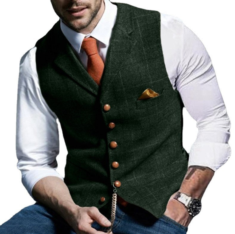 Men's Elegant Vest Mune Fashion