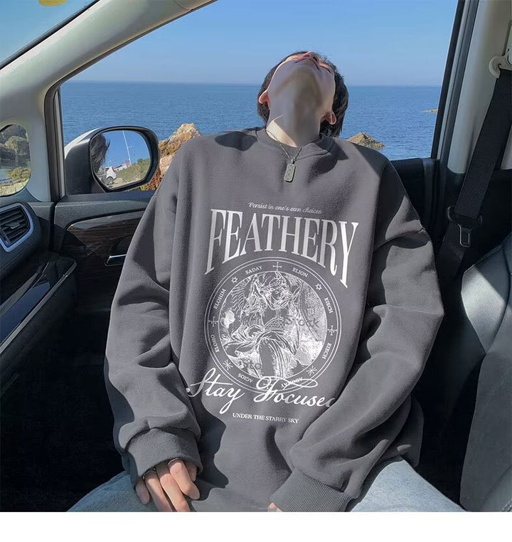 Unisex Casual Sweatshirt with Graphic Print Mune Fashion