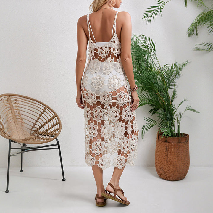 Women's form-fitting maxi dress with cut-outs Mune Fashion