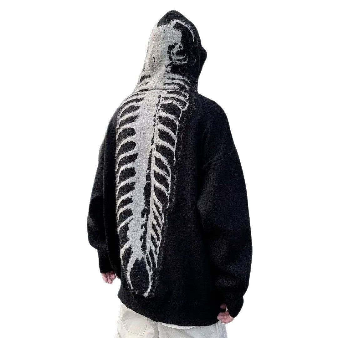 Men's Hoodie with Unique Back Print Mune Fashion