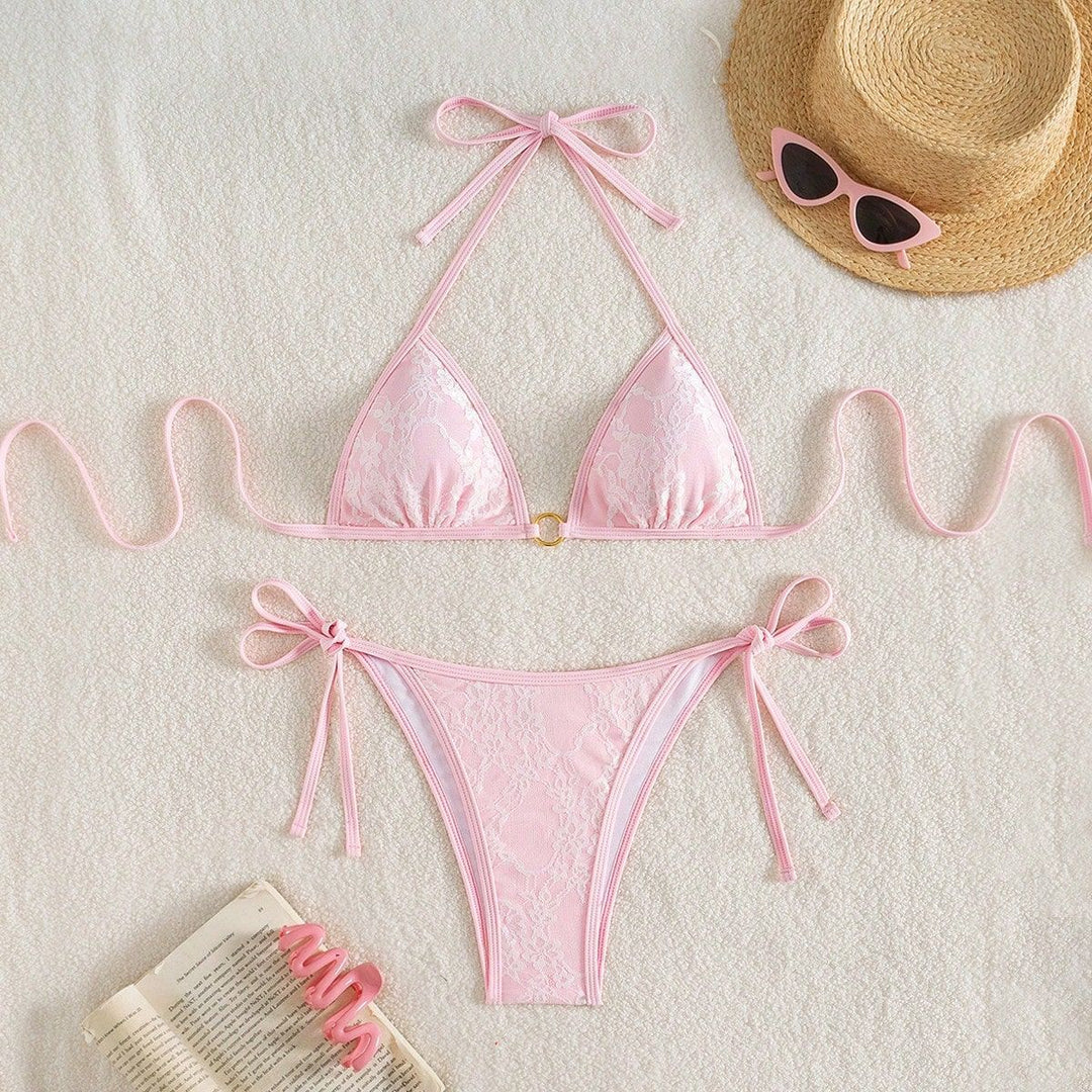 Women's triangle bikini with adjustable straps and seamless design Mune Fashion