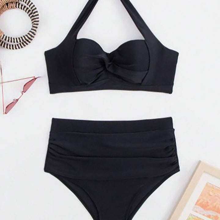 Ladies bikini set with elegant high waist and comfortable straps Mune Fashion