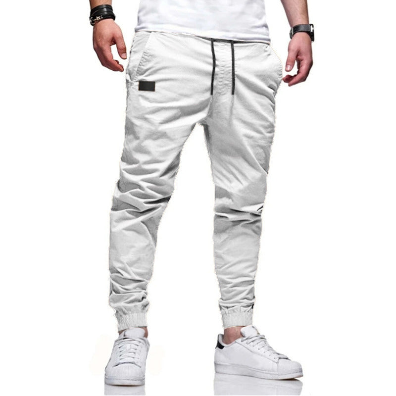 Men's functional cargo jogger pants with tapered leg, elastic waistband, and concealed zip pockets Mune Fashion