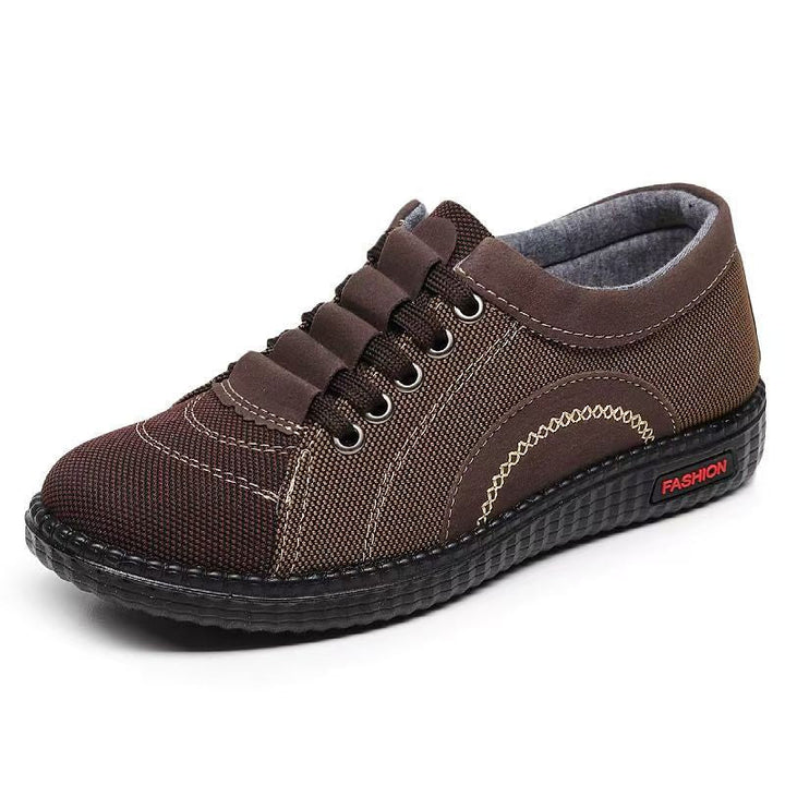 Ladies fashionable casual sneakers with elastic laces Mune Fashion