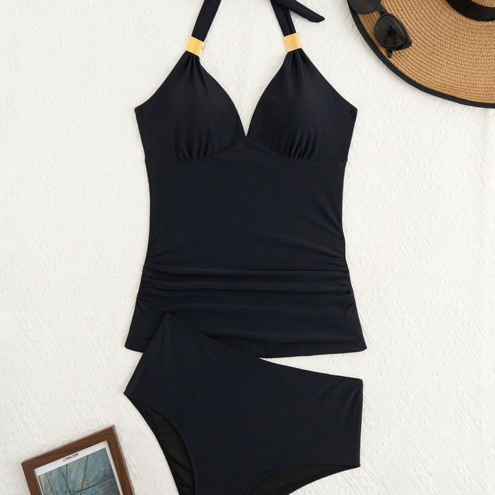 Ladies Tankini Set with sophisticated cut and adjustable straps Mune Fashion