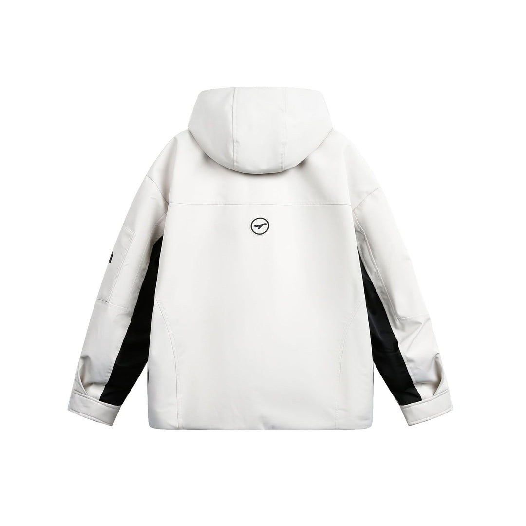 Unisex Technical Padded Winter Parka with High Hood and Multiple Zipper Pockets Mune Fashion
