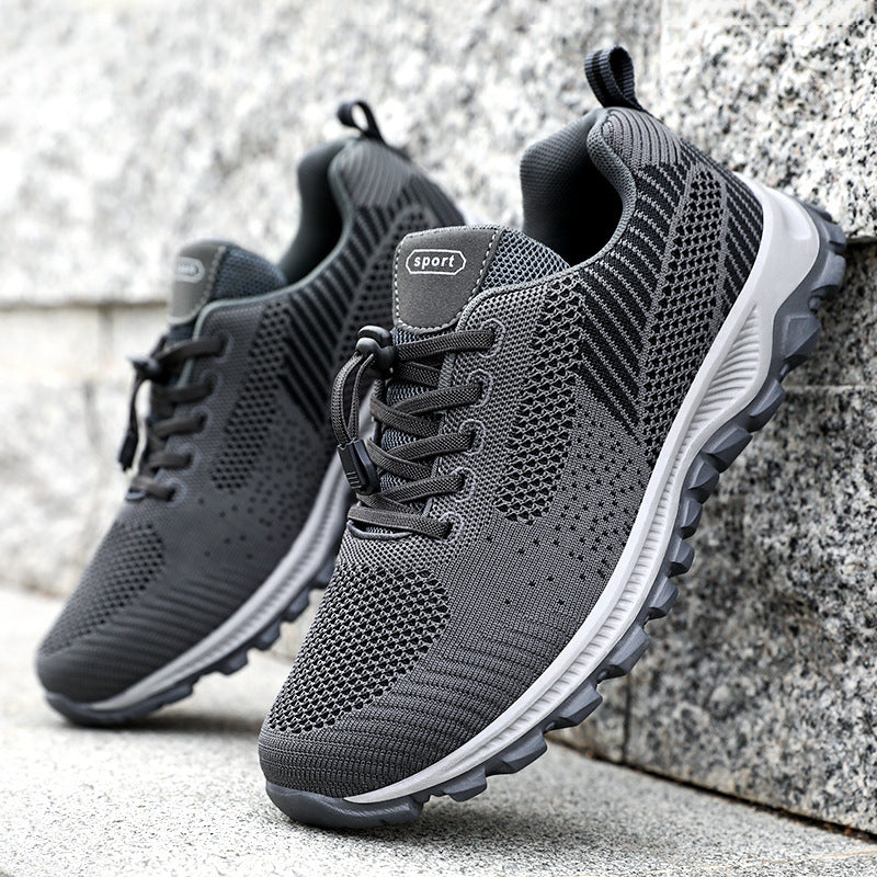 Women's knitted slip-on sports sneaker with quick pull cord Mune Fashion