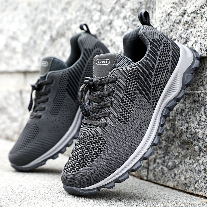 Women's knitted slip-on sports sneaker with quick pull cord Mune Fashion