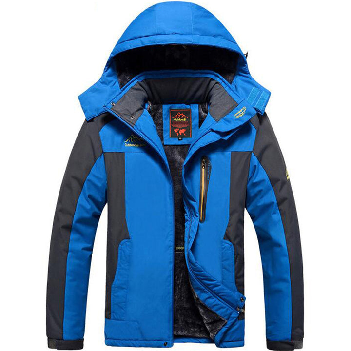 Men's Technical Outdoor Jacket with High-Performance Hood Design Mune Fashion
