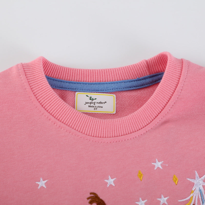 Girls sweatshirt with enchanting fairy design Mune Fashion