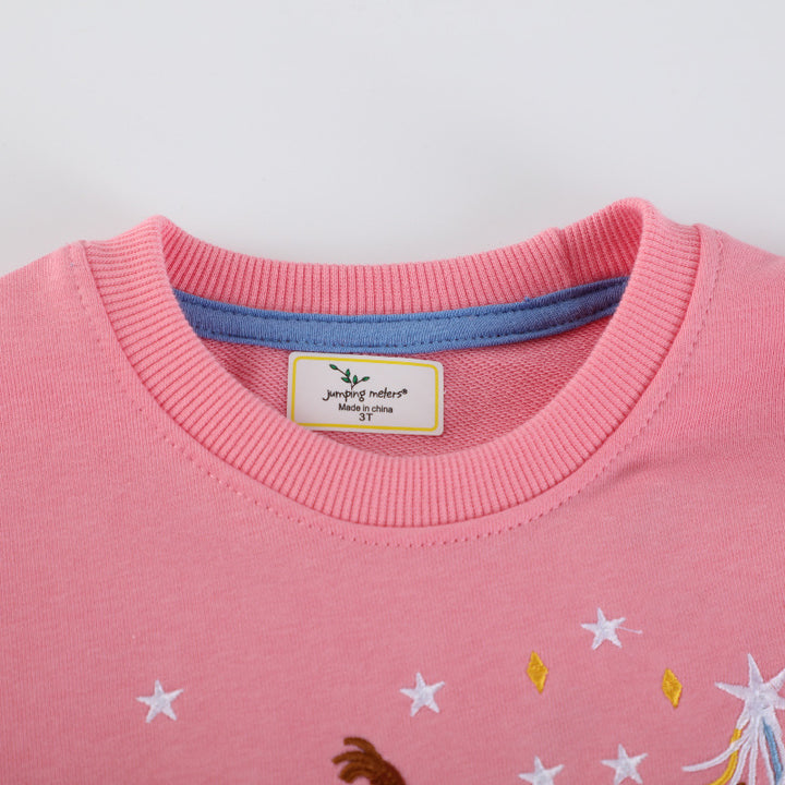 Girls sweatshirt with enchanting fairy design Mune Fashion