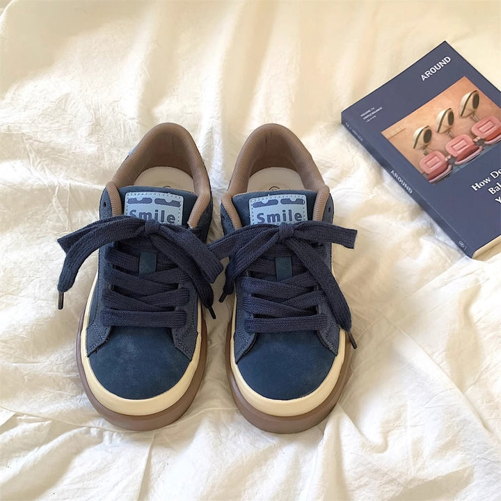 Women Casual Sneakers with Padded Sole and Soft Upper Mune Fashion
