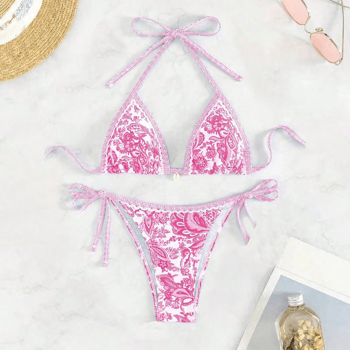 Women's Triangle Bikini with sophisticated lacing details Mune Fashion