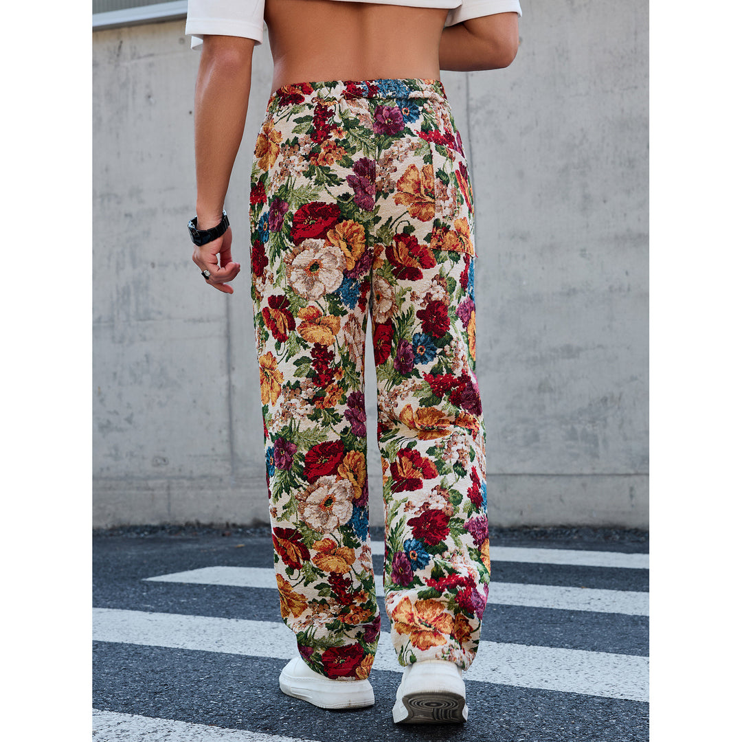 Men's Patterned Casual Pants Mune Fashion