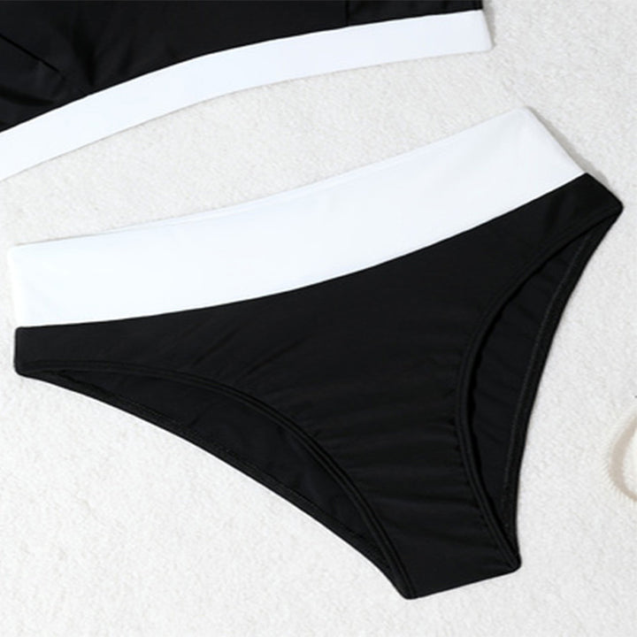 Women’s Sporty Bikini Set with High Waist and Racerback Design Mune Fashion