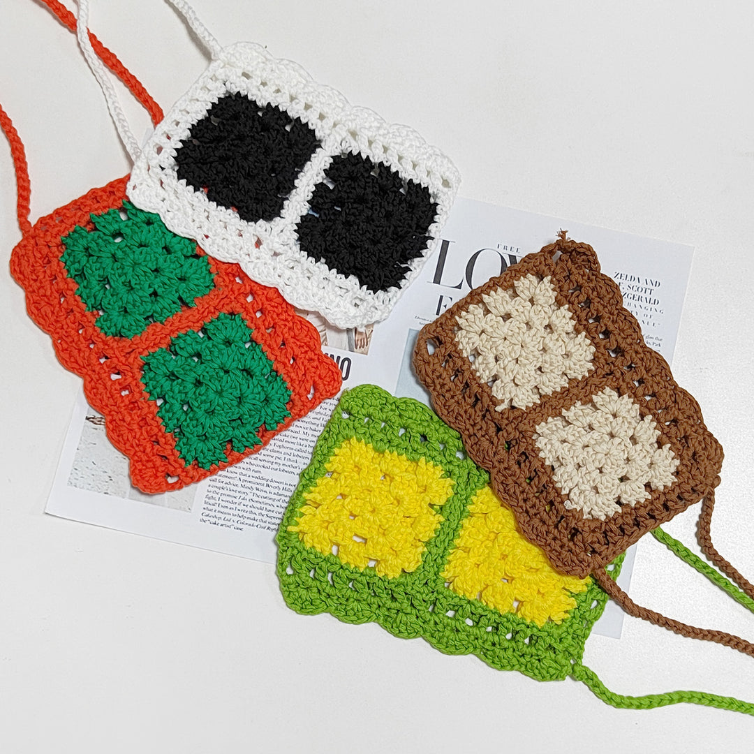 Ladies handcrafted crocheted bag Mune Fashion
