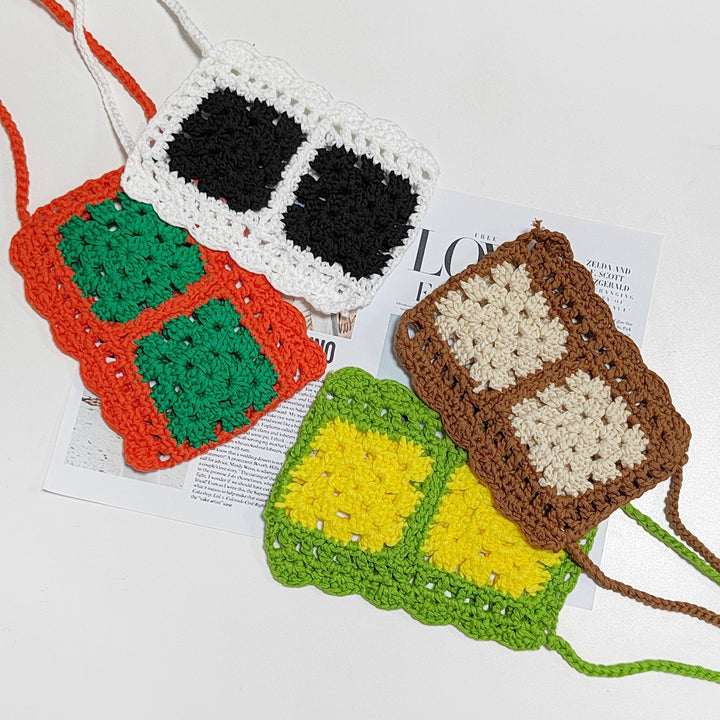 Ladies handcrafted crocheted bag Mune Fashion