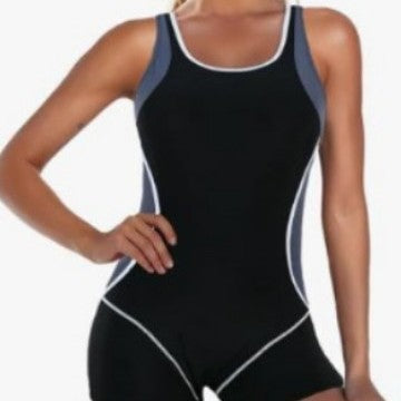 Ladies sporty swimsuit with shorty cut Mune Fashion
