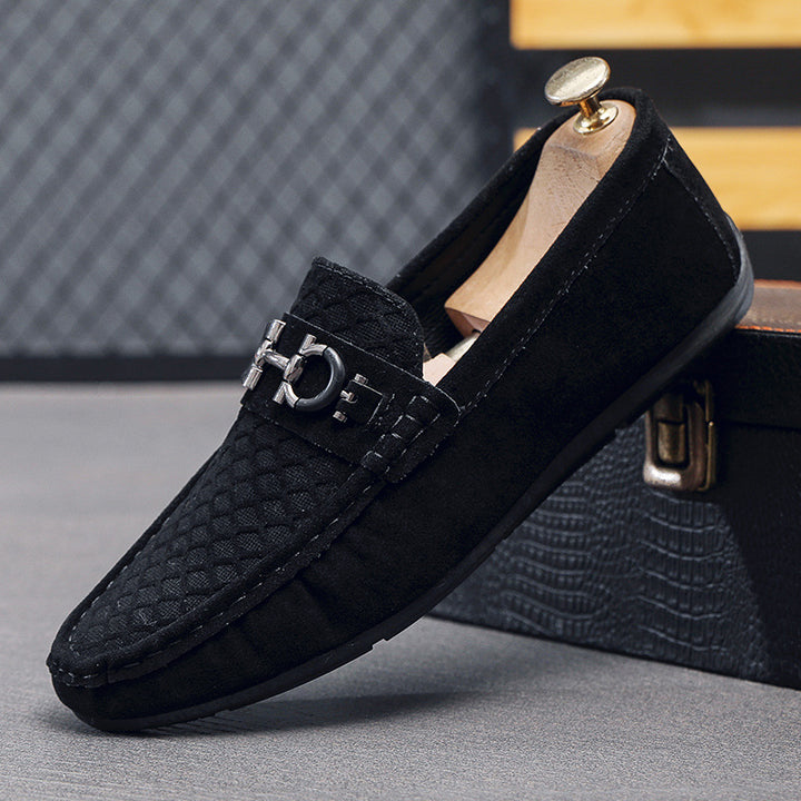 Men's Elegant Velvet Moccasins Mune Fashion