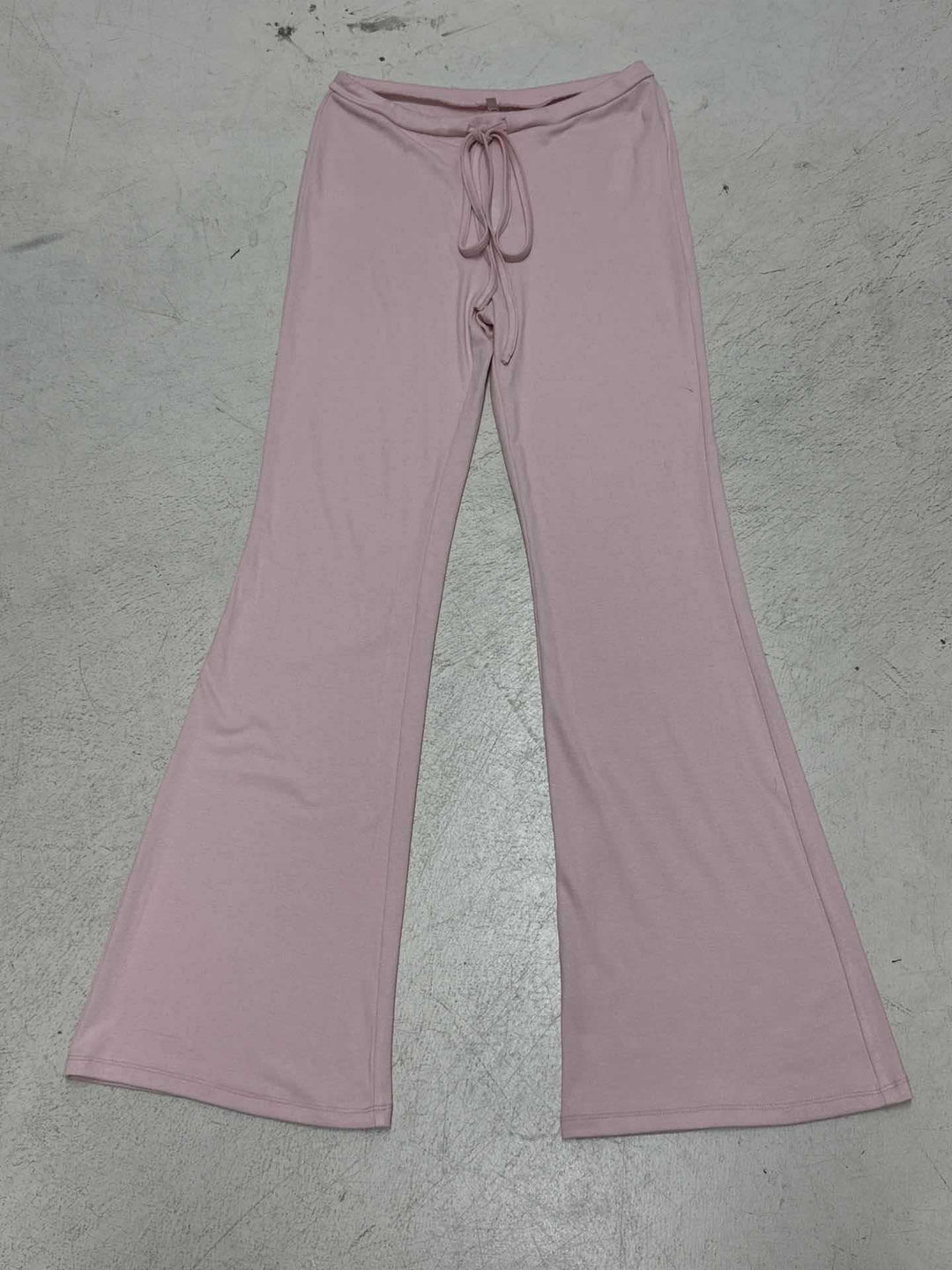 Women's wide-leg lounge pants with drawstring, high comfort waistband and soft jersey drape Mune Fashion