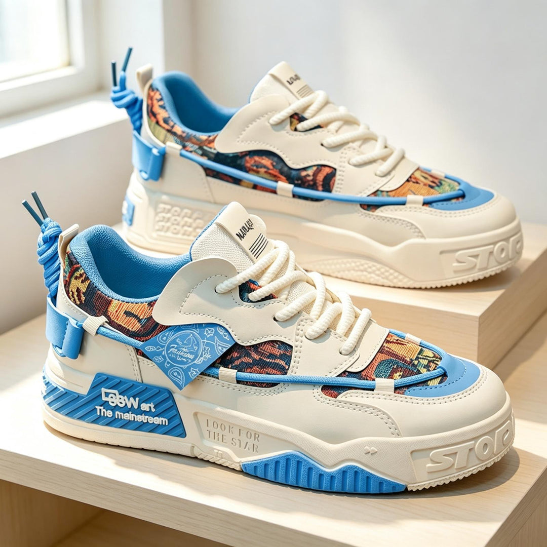 Men's Sporty Sneakers with Urban Design Mune Fashion