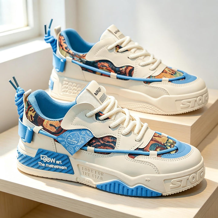 Men's Sporty Sneakers with Urban Design Mune Fashion