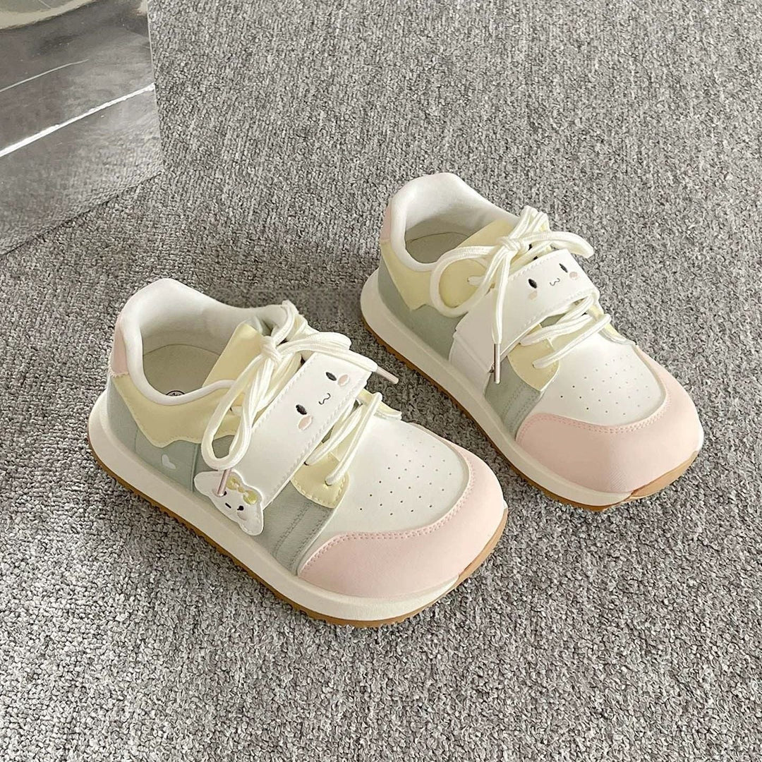 Women's children's sneakers with cute animal design and practical Velcro closure Mune Fashion