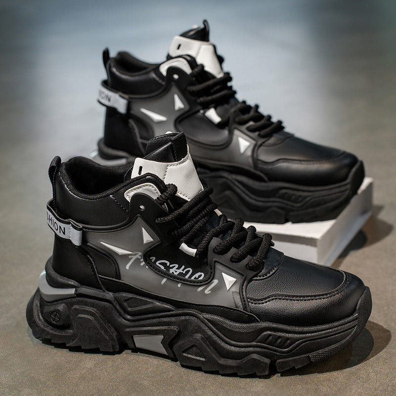 Women’s fashionable high-top sneakers with innovative design and stable sole Mune Fashion