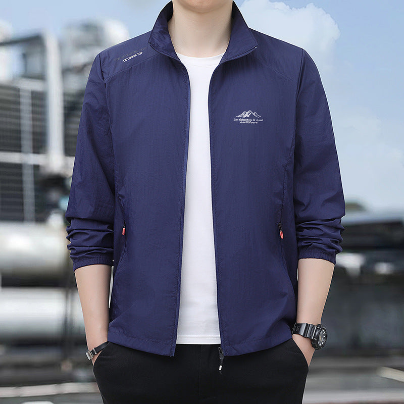 Men's Lightweight Outdoor Jacket with Wind Protection Mune Fashion