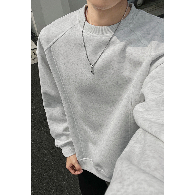Men's Fashionable Sweatshirt with Raglan Sleeves Mune Fashion