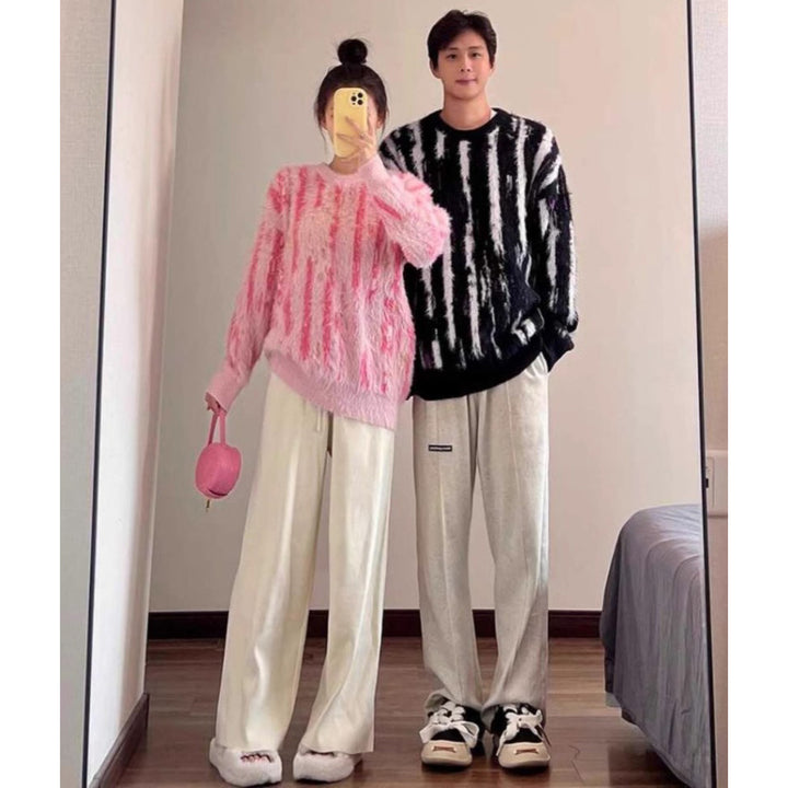 Ladies Stylish Sweater with Trendy Fur Design Mune Fashion