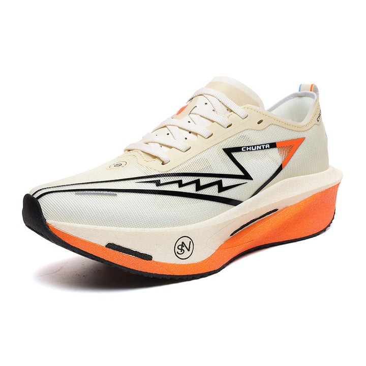 Unisex lightweight performance running shoe with cushioned platform sole and breathable mesh Mune Fashion