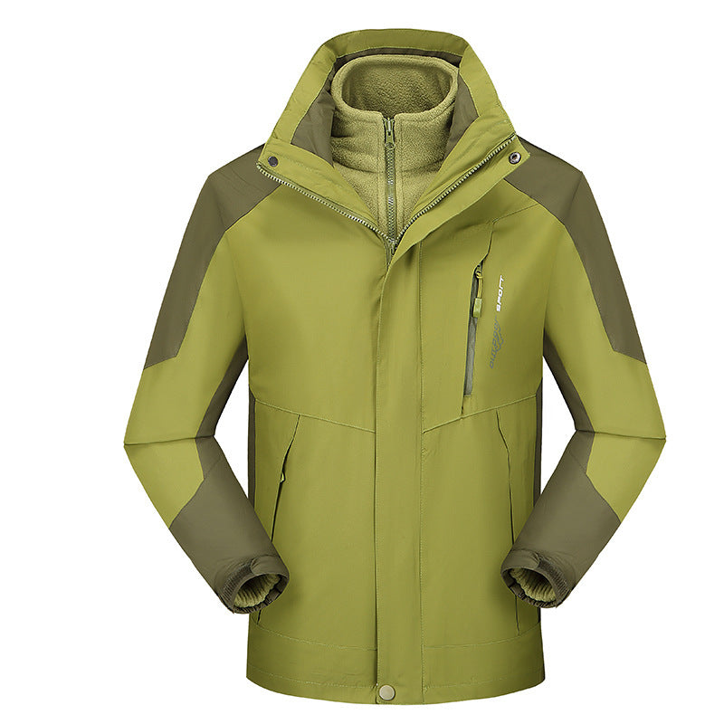 Women's Three-Piece Softshell Functional Jacket with Removable Fleece Inner Layer Mune Fashion