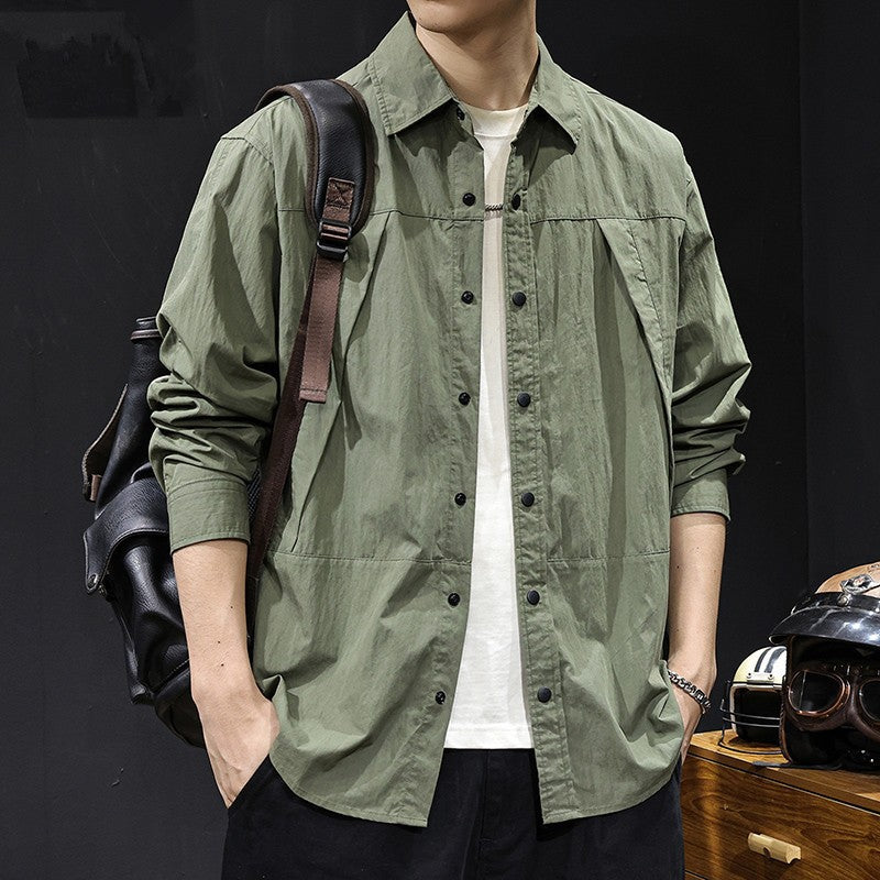 Men's Light Pullover Jacket Mune Fashion