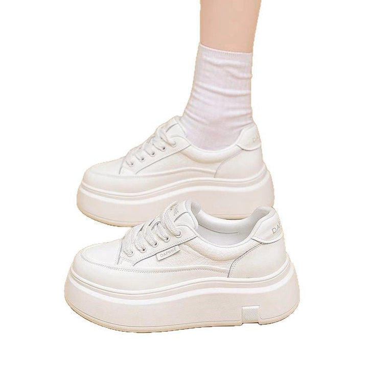 Women's Chunky Sneakers with High Platform and Durable Construction Mune Fashion