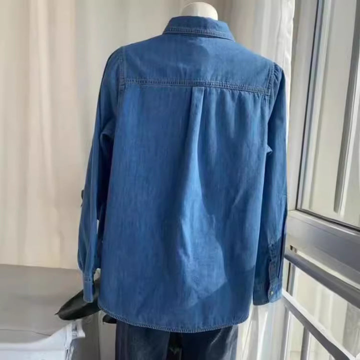 Women Denim Shirt Mune Fashion
