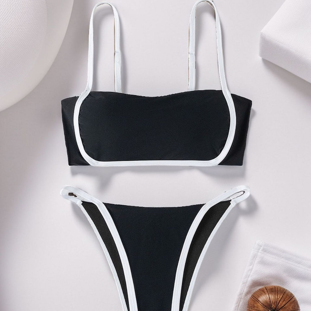 Ladies Stylish Bikini with Elastic Straps Mune Fashion