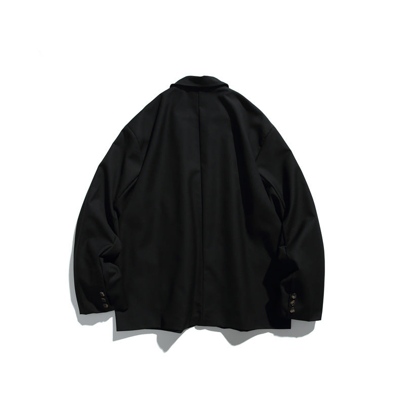 Men's Oversized Jacket made of draping twill with patch pockets Mune Fashion