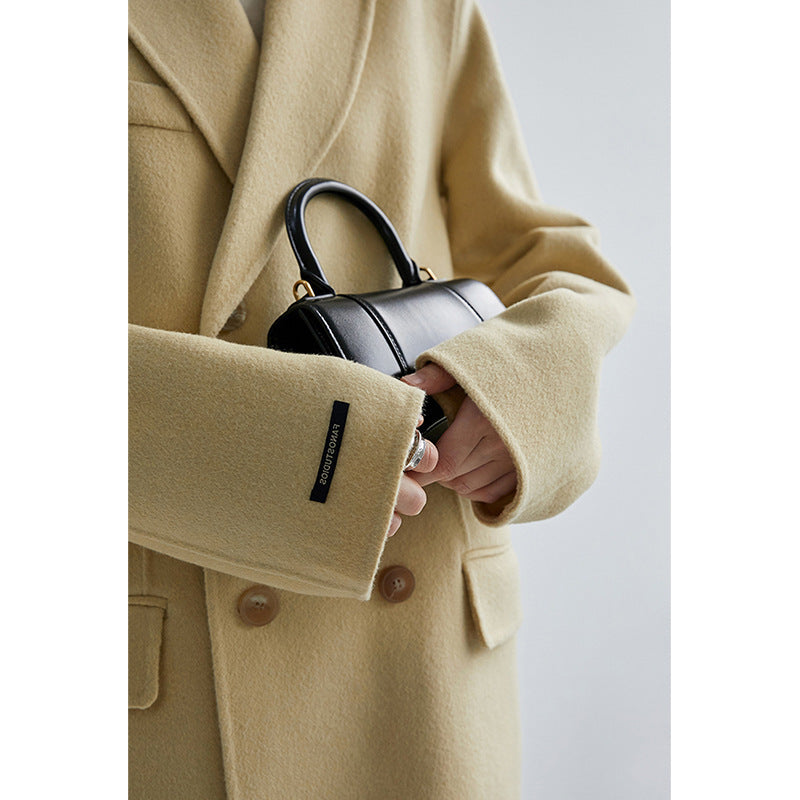 Women Elegant Oversized Blazer with Double Wide Button Placket Mune Fashion