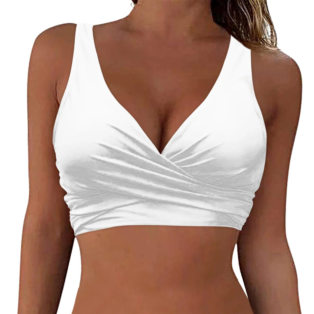 Women's comfortable wrap bikini top Mune Fashion