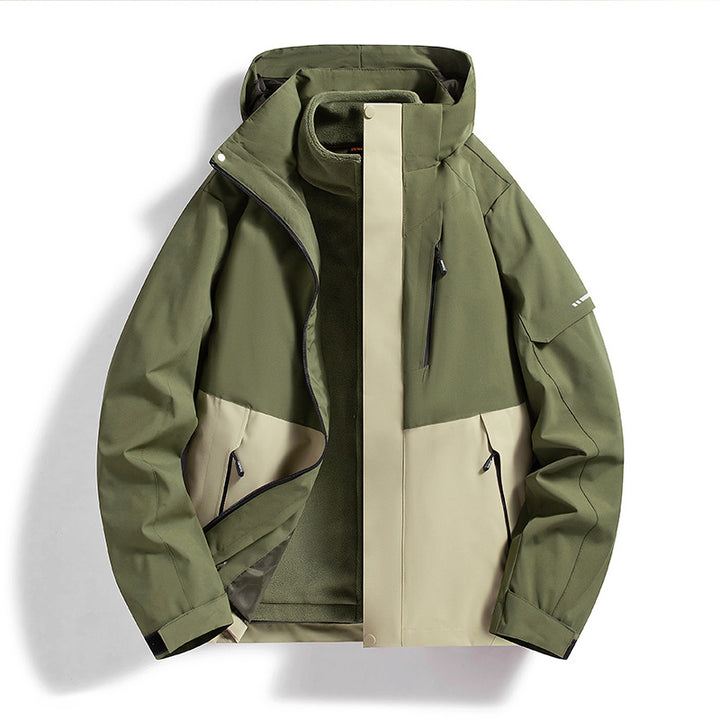 Women's Waterproof Outdoor Jacket with Adjustable Hood Mune Fashion