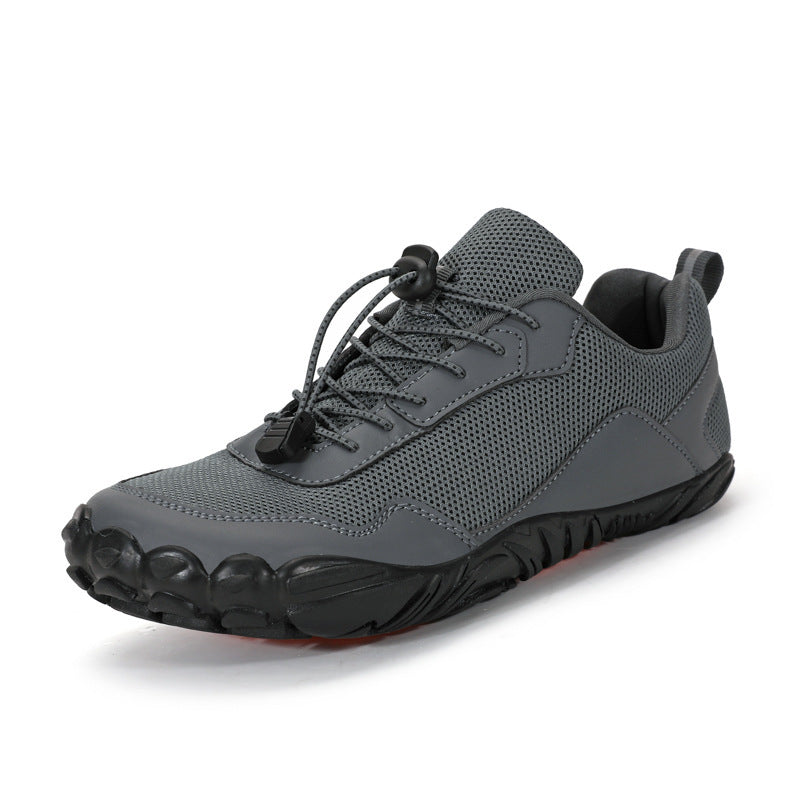 Men's nan lightweight quick-drying trekking shoe with rubber toe protection, breathable mesh upper, and profiled outdoor running sole Mune Fashion