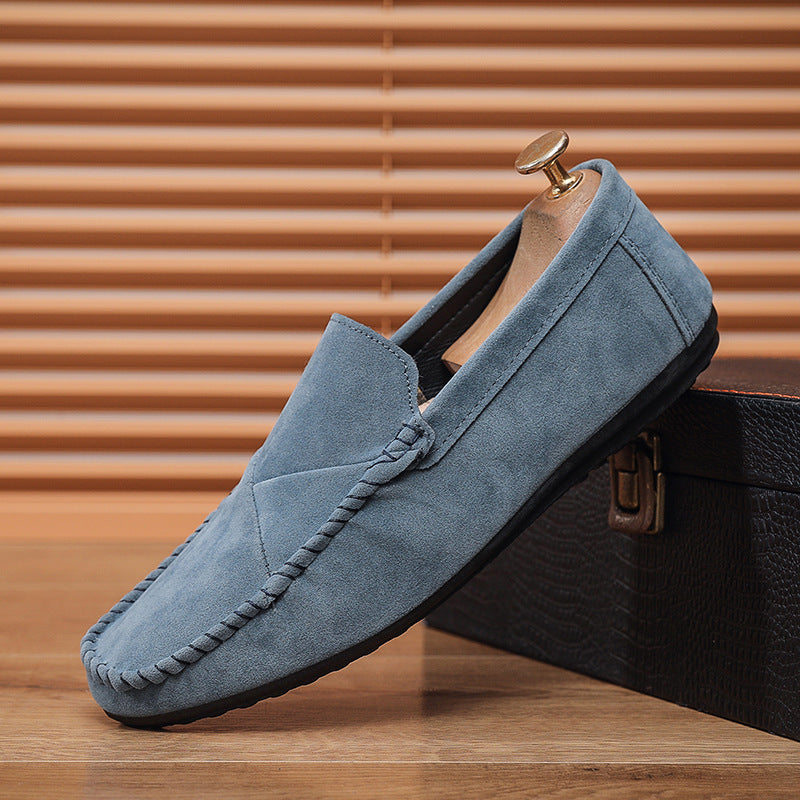 Men's Sophisticated Suede Moccasins