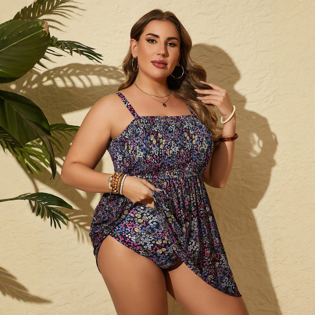 Women airy beach dress with elastic top Mune Fashion