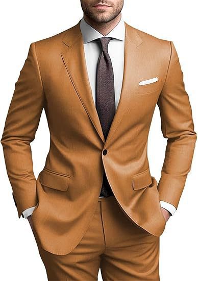 Men's tailored single-button suit set with slim silhouette and stretch comfort Mune Fashion