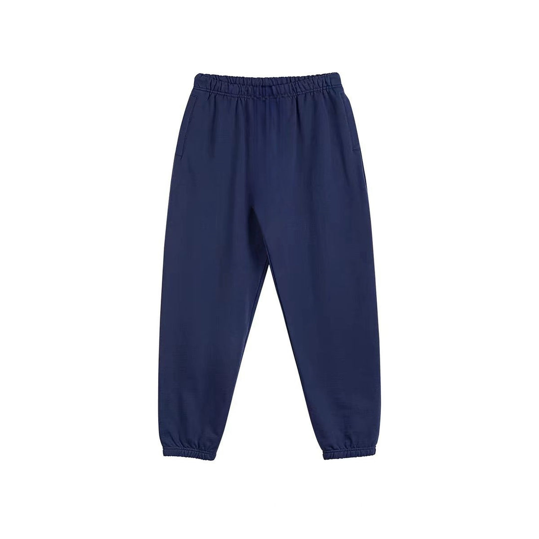 Men's nan tapered jogging pants with distinctive seam, drawstring, and elastic ankle cuffs Mune Fashion