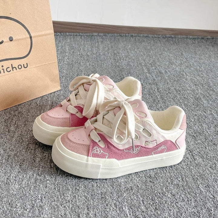 Women's sneaker with playful animal design and breathable upper material Mune Fashion