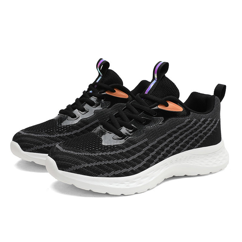 Women’s low-profile performance sneakers with three-dimensional mesh, reactive EVA cushioning, and pull tab Mune Fashion